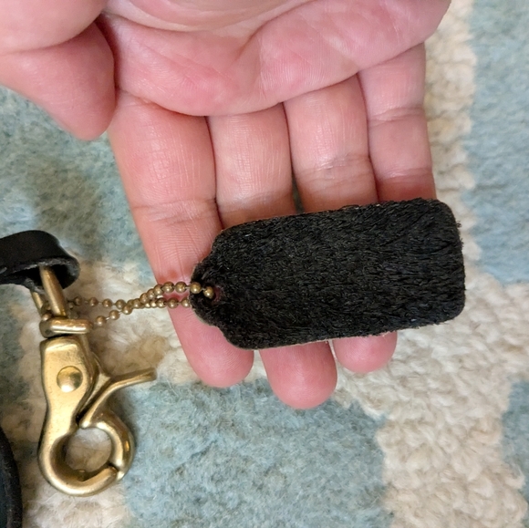 Vintage Coach Black Companion Crossbody Bag #9300 - Picture 10 of 11